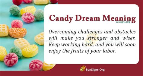 Tips for interpreting candy dreams and uncovering personal significance