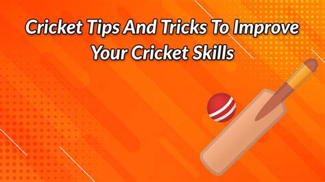 Tips to Enhance Your Cricket Skills