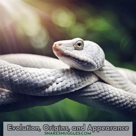 Tracing the Evolution of Beliefs Surrounding the Appearance of Albino Serpents