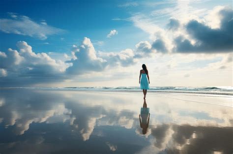 Tranquility in Motion: Embracing the Serenity of Strolling along a Pier