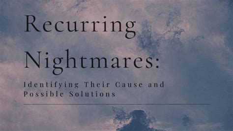 Transcending the nightmares: strategies for overcoming recurring dreams of being pursued