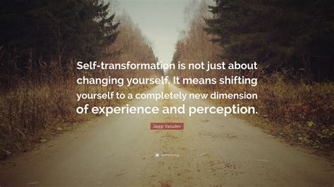 Transformation of the Self