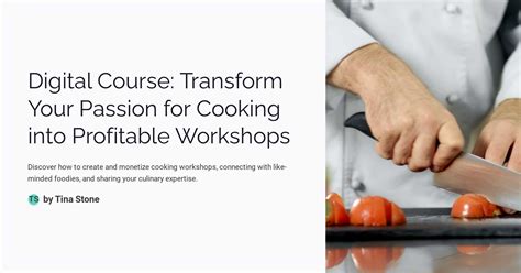 Transforming Your Culinary Passion into a Profitable Venture