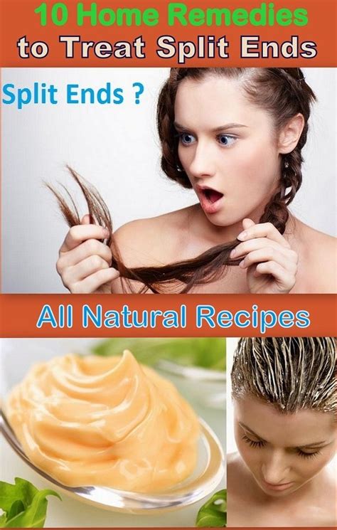 Treating Split Ends: Professional and Home Remedies