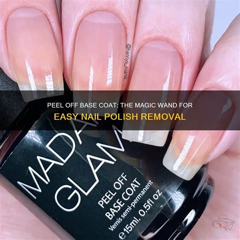 Try a peel-off base coat for effortless removal