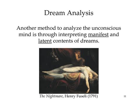 Unconscious Desires: Interpreting the Latent Longings Manifested in Dreams