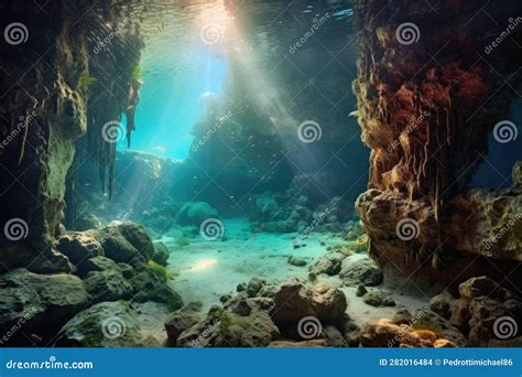 Uncover the mysteries of underwater caves and grottoes