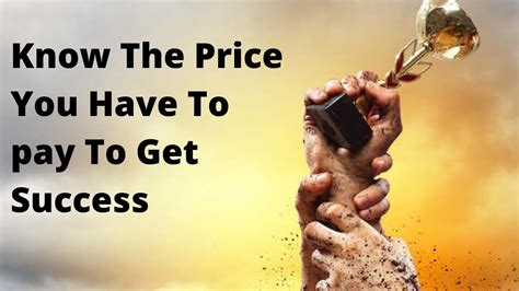 Uncovering Success's Price Tag