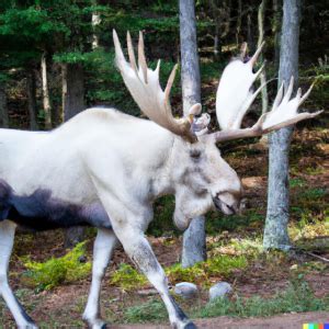 Uncovering the Mystery: Where Can You Find a Rare Albino Moose?