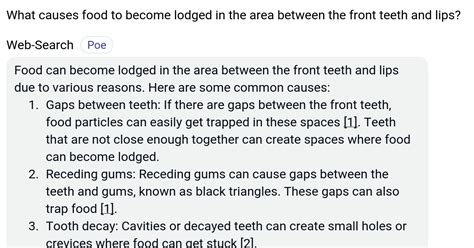 Understanding Different Types of Foods and Objects That Become Lodged in the Teeth