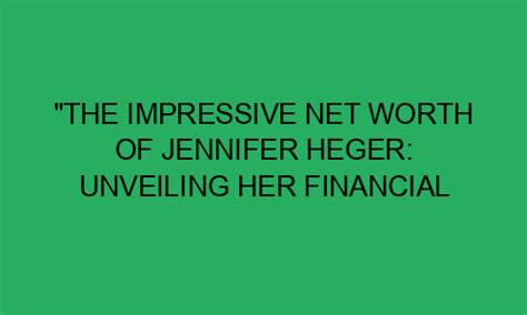 Understanding Jennifer Emerson's Impressive Financial Success
