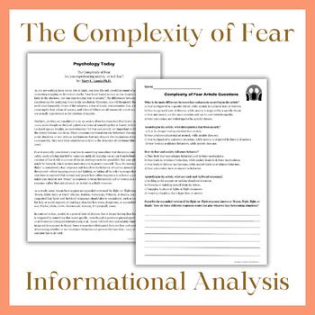 Understanding the Complexity of Fear, Destruction, and Transformation
