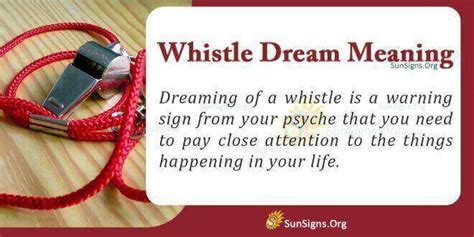 Understanding the Emotional Context of Whistling Dreams