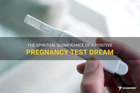 Understanding the Emotional Significance of Dreaming About a Successful Pregnancy Test