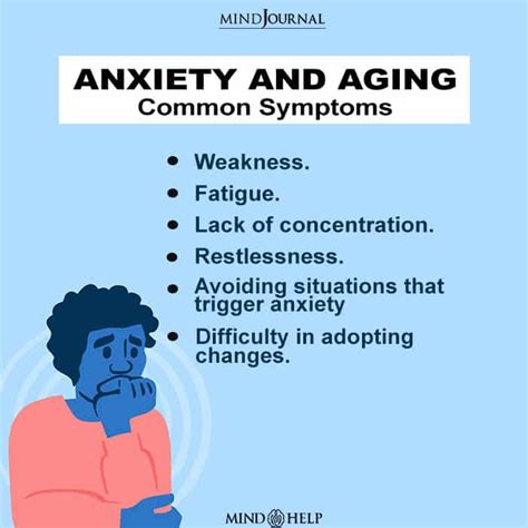 Understanding the Fear and Anxiety Associated with the Aging Process