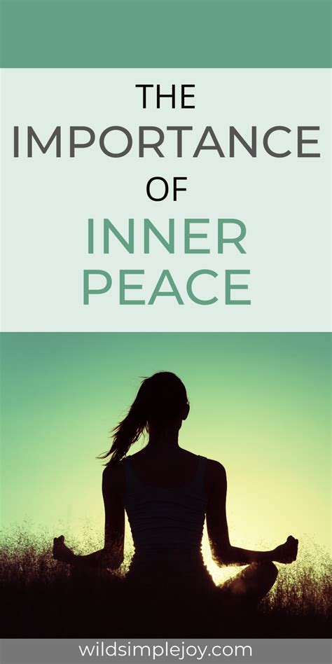 Understanding the Significance of Inner Calmness 