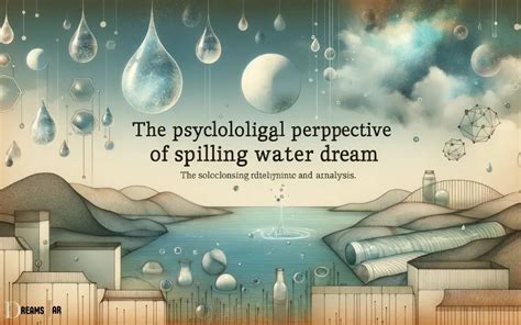 Understanding the Symbolism of Spilling in Dreams