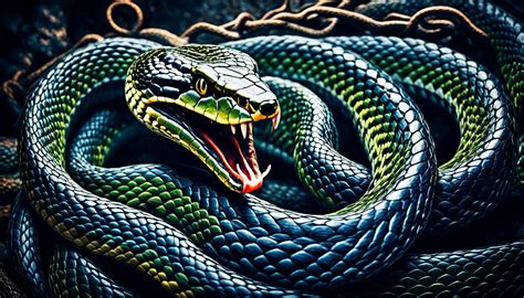 Understanding the Symbolism of a Serpent Attacking Another Serpent in Dream Analysis