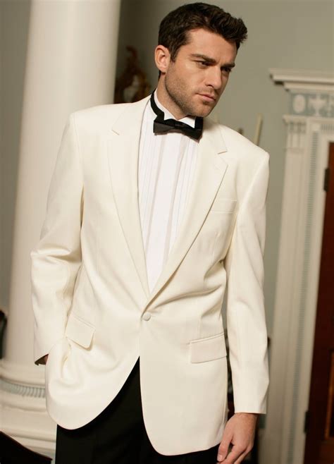 Unleash Your Fashion Persona with an Enchanting Ivory Tuxedo