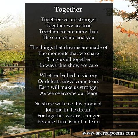 Unleashing Hope and Embodying Togetherness through the Inspirational Poem