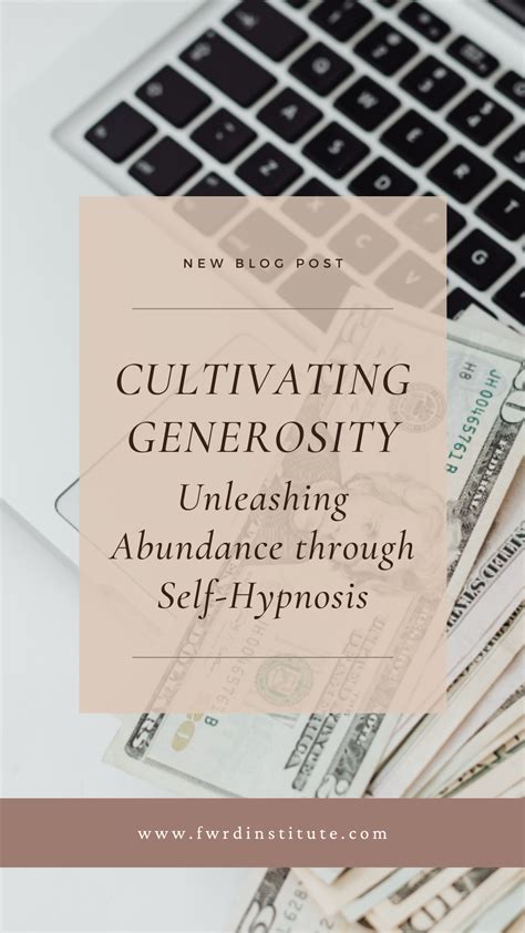 Unleashing the Power of Generosity: Cultivating Abundance through Sharing