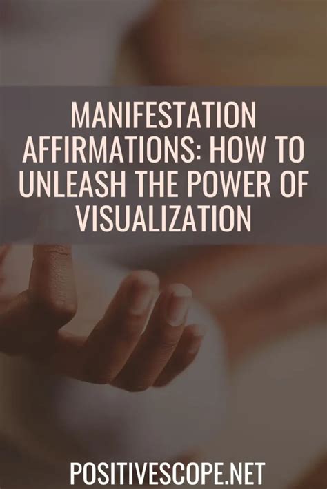 Unleashing the Power of Visualization and Affirmations for Wealth Manifestation