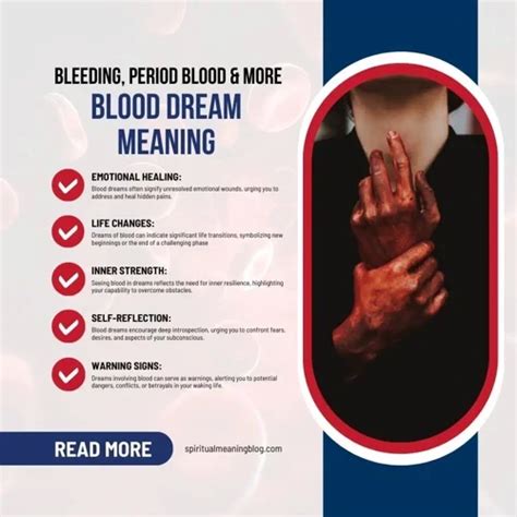 Unlocking the Subconscious: How Blood Dreams Reflect Inner Desires