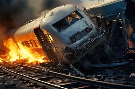 Unraveling the Secret Message Behind a Train Engulfed in Flames