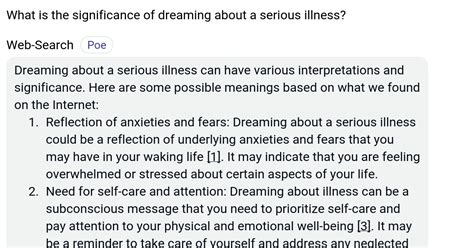 Unraveling the Significance of Dreaming about Illness