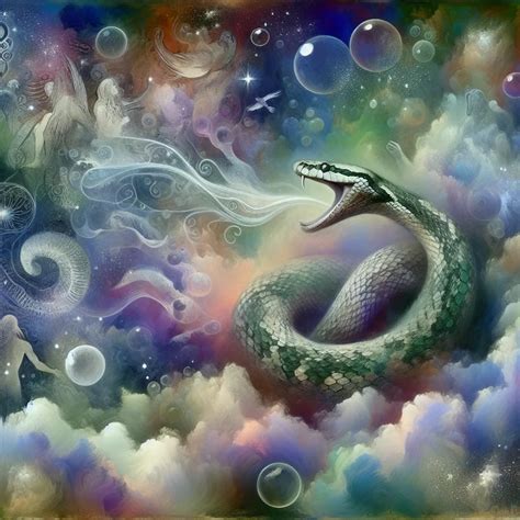 Unraveling the Significance of a Serpent Gnawing at One's Lip within Dreamscapes