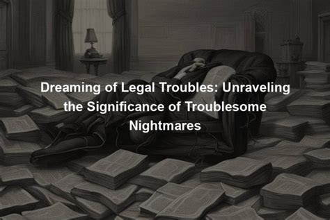 Unraveling the Troubling Mysteries: Analyzing the Significance of Troublesome Associations in dreams