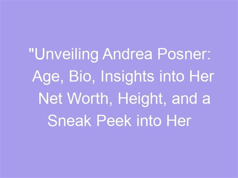 Unveiling Andrea Herrera's Age: A Closer Look at Her Life Journey