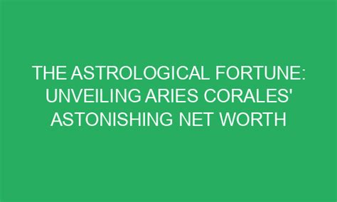 Unveiling Aries Crush's Financial Fortune: An In-Depth Exploration of His Wealth