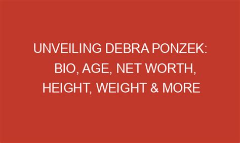 Unveiling Debra's Age: A Closer Look