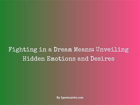 Unveiling Hidden Emotions and Desires through Dream Analysis