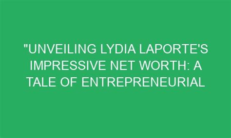 Unveiling Lydia Black's Financial Success