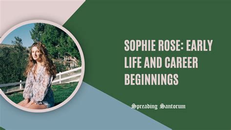 Unveiling Sophie Paris' Age, Early Life, and Career Beginnings