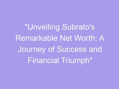 Unveiling Yuka Hata's Remarkable Financial Success