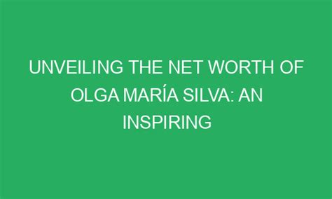 Unveiling the Financial Success of Olga Que