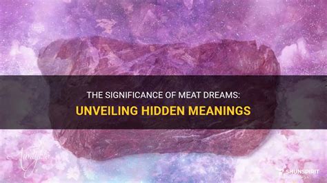 Unveiling the Hidden Messages: Raw Meat Dreams as a Reflection of Inner Desires