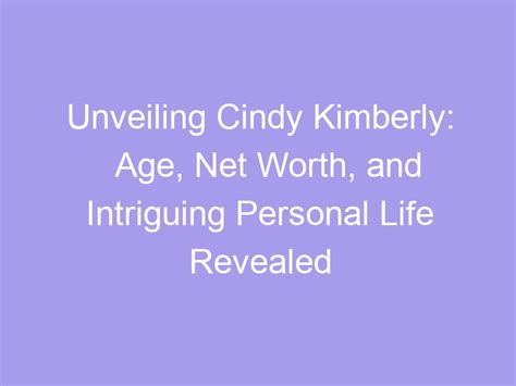 Unveiling the Intriguing Personal Life of a Captivating Personality