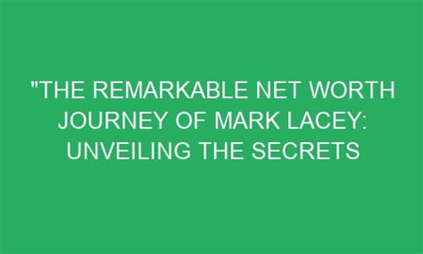 Unveiling the Secrets Behind Lacey Logan's Success