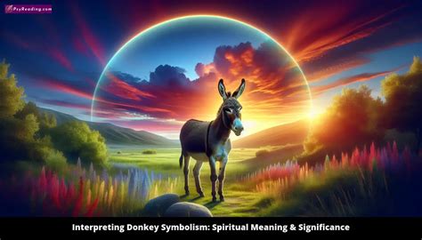 Unveiling the Symbolic Significance of Dreaming about Donkeys