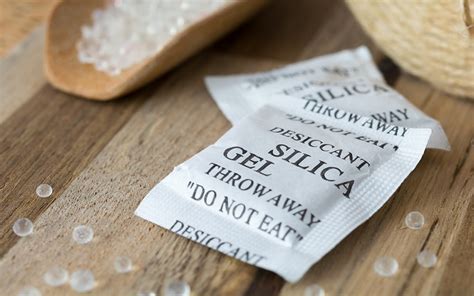 Use Rice or Silica Gel Packets to Absorb Moisture