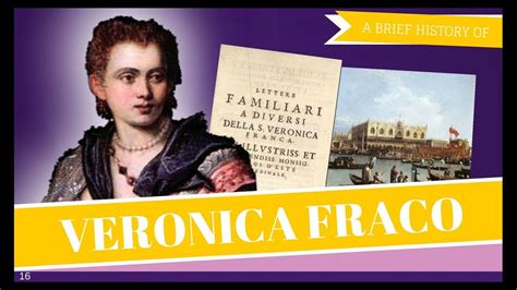 Veronica Franco's Influence on the Realm of Literature