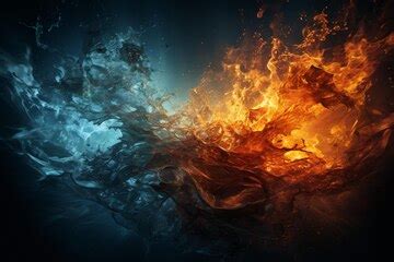 When Fire and Water Collide: The Contrasting Symbolism