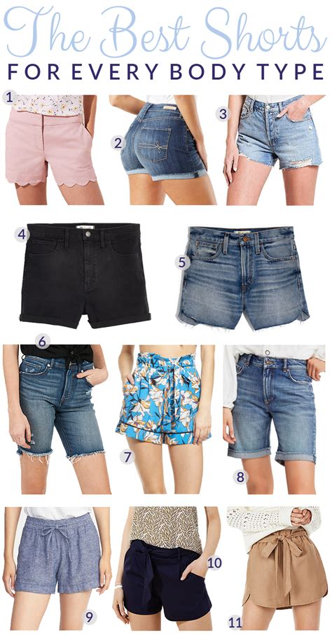 White Shorts for Every Body Shape: Discovering the Ideal Fit